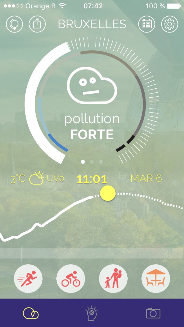 CleanAirBXL's tweet photo. #Brugov pollution très forte ce jour. Pas de réaction ni action, normal? @rudivervoort @celinefremault @SmetPascal https://t.co/WkmnR2Ffcu