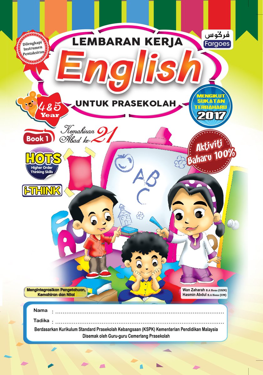 FargoesBooks's tweet photo. #Lembaran_Kerja_English_Pra_Sekolah_4&amp;5 #Tahun_&amp;_ #6_Tahun
 price list:-
 https://t.co/pv1uHK2r6P https://t.co/zaEP9LcQYi
