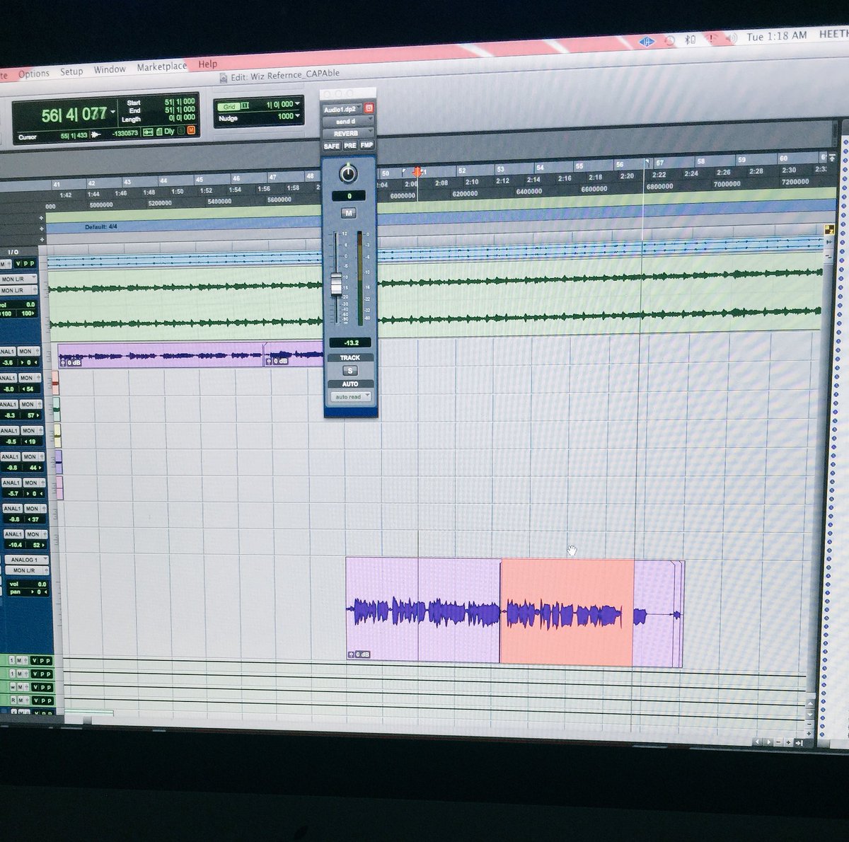 GatewayDigital's tweet image. Tracking vocals tonight with @LydiaCaesar