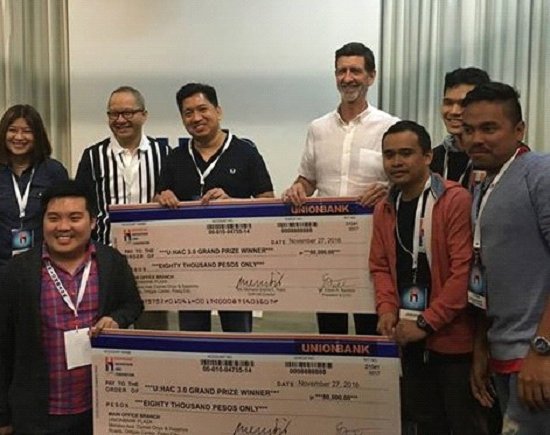 unionbankph's tweet photo. UnionBankers and other power coders joined and showcased their digital prowess at the U:HAC 3.0. #UnionBank #UHAC3 #MakeDaDiff https://t.co/pT7JaCEVVd