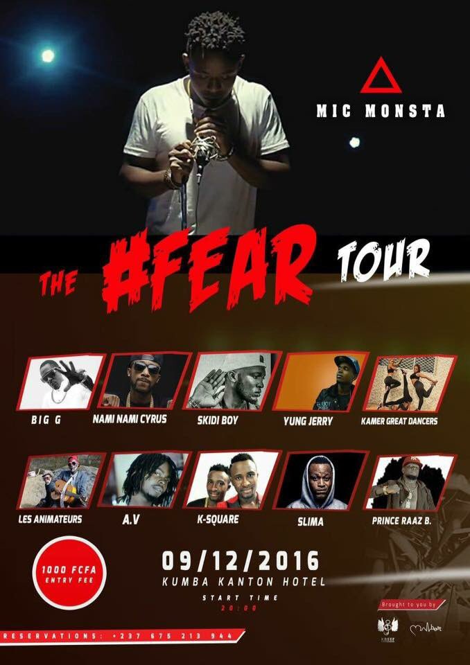 PASCAL_YK's tweet photo. Hello everyone!
Go out in numbers and support my bro @IamMicMonsta 's upcoming tour.
The #FearTour beginning in a few days
Details below๐๐พ https://t.co/M85JlILnQX