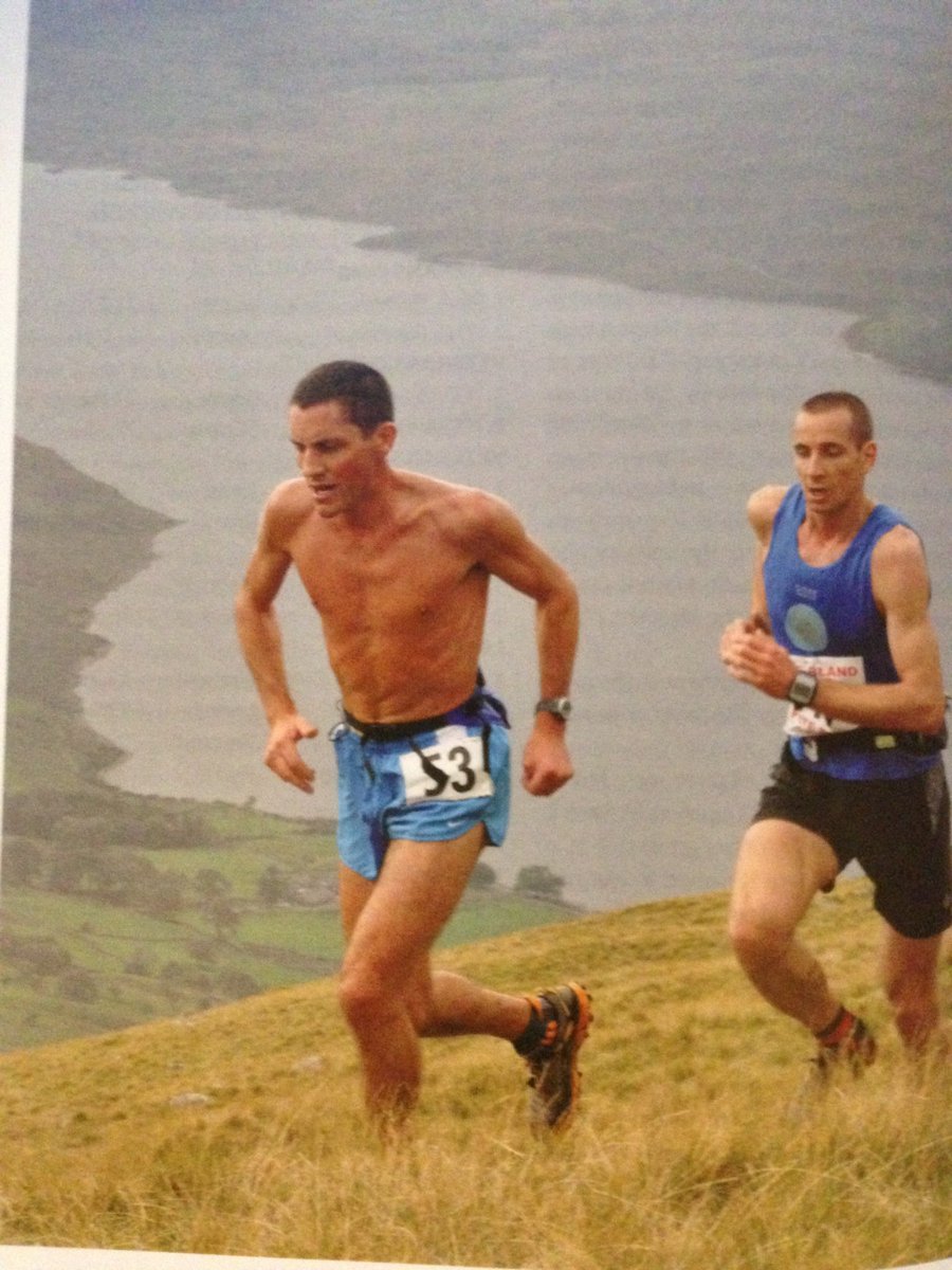 Fellrunninbrief's tweet photo. 6 December, a reminder our weather can be fair. Where is this race and who is this pair? (Photo Steve Harling) https://t.co/YYkCwTlACi