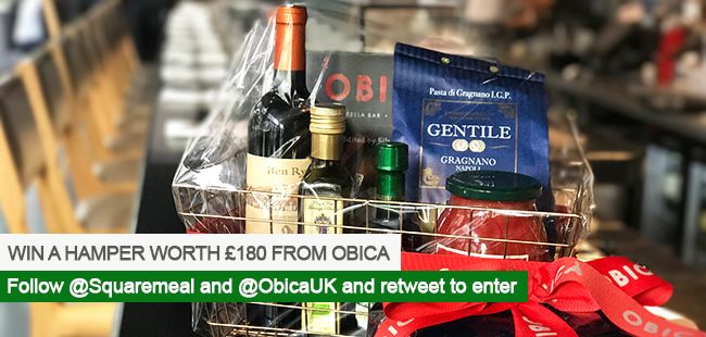 Win a Christmas #hamper worth £180 from Obica restaurants. Follow @Squaremeal + @ObicaUK + RT to enter goo.gl/8Jxdrb