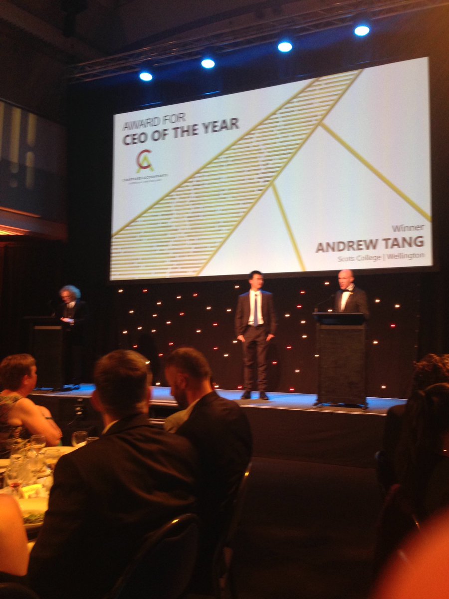 Well done Andrew #wellyproud <a href="/YESWellington/">YES Wellington</a> <a href="/youngentnz/">Young Enterprise NZ</a> #YESNationalAwards