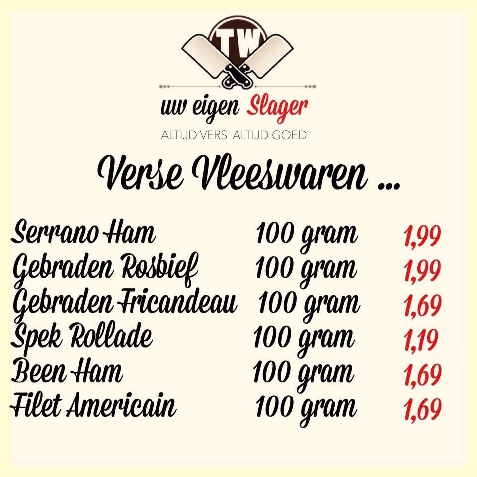 SlagerTonWinter's tweet photo. Het is weer bijna zover 🍴
Voor vragen of bestellingen: KONINGINNEWEG 57 #Ridderkerk #UwEigenSlager 👍🎉 https://t.co/qeglQHxJit