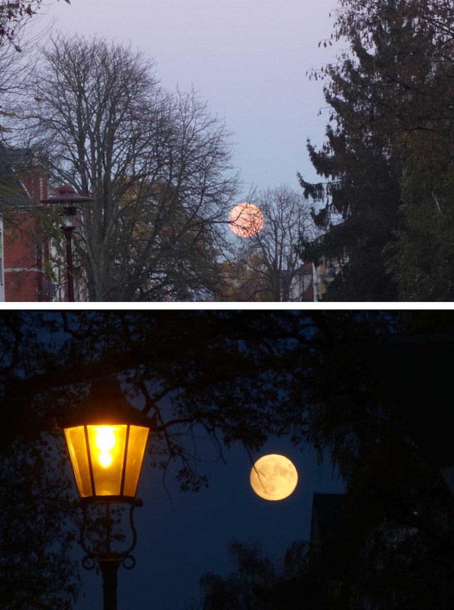 Supermoon in Germany
