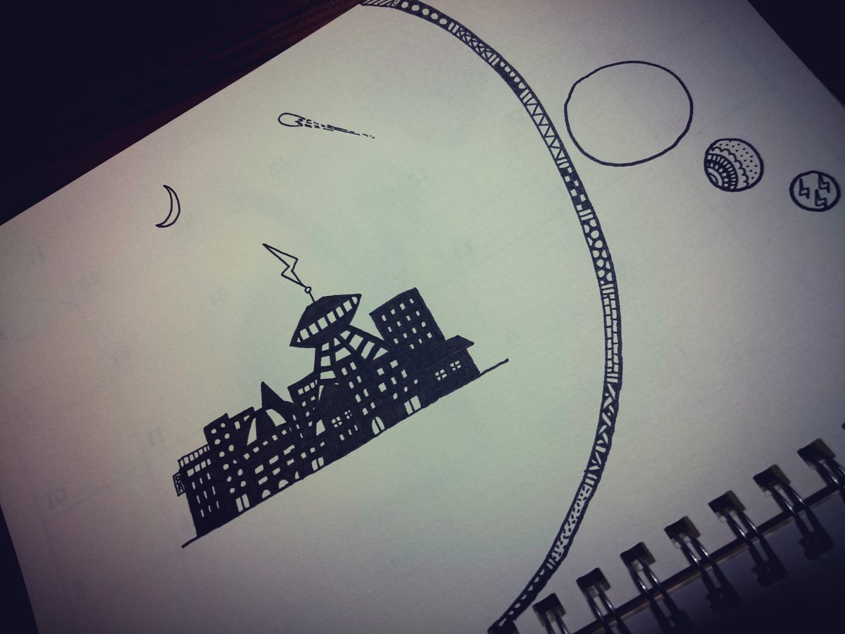 anokohadaare's tweet photo. 流星を見たので描きました。
これから色鉛筆で塗ります。
#イラスト
#ぬりえ
#色鉛筆 https://t.co/kdZfOF5n6Z