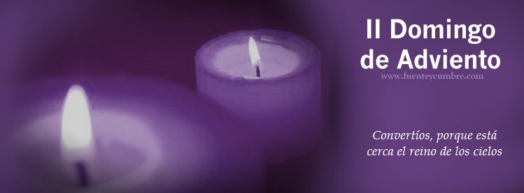MiradyVed's tweet photo. Celebramos hoy el segundo domingo de Adviento: un paso más hacia la Navidad #adviento2016 https://t.co/wvO6quS998