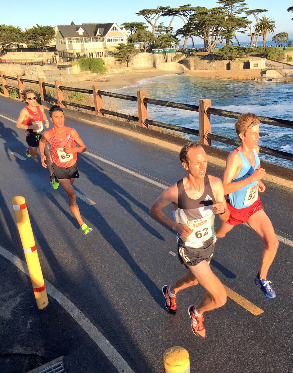 JoshCox's tweet photo. Pumped for @danieltapia012 to #RunCIM! 28:39 10,000 post 26.2 Trials &amp; 2nd at #MontereyBayHM this fall. Coach has him ready! https://t.co/ROhe06wtPd