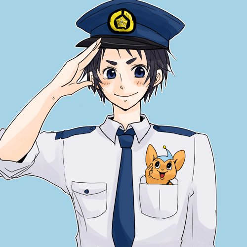警察官のtwitterイラスト検索結果 古い順