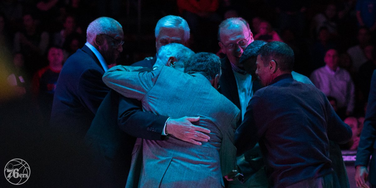 Photos: Last night's 66-67 Title Team Reunion #MadeInPHILA   [ 📷 » on.nba.com/2gTNfYv ] https://t.co/Hzu7L8bmNf