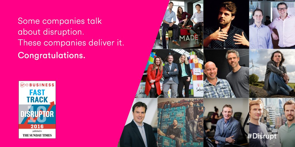 VMB_Enterprise's tweet photo. Want to know who has made the @VMB_Enterprise #disrupt 10? Check out https://t.co/hlhPMM5t2I and @ST_Business #FastTrack100 https://t.co/b0n01l2P23