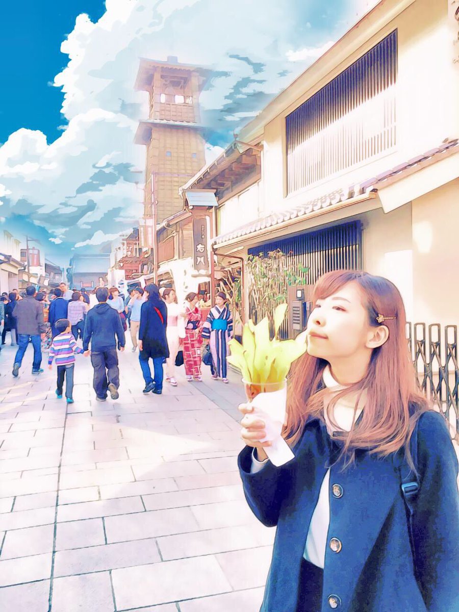 ゆりなーる A Twitter ちなみに人だとこんな感じ 風景はアニメ風になるけど 人間はアニメの主人公にはなれないらしい 笑 でもこのフィルター可愛いな Everfilter アニメ風加工 気になったらrt 少しでもいいなと思ったらrt T Co
