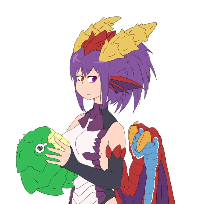 前に描いたBOX待機中ソニアちゃん手直しぃ～ 