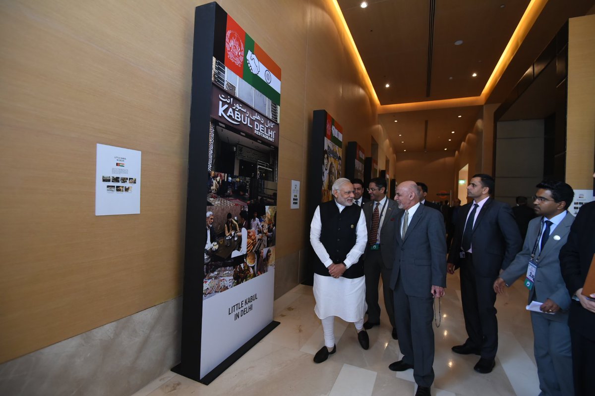 narendramodi's tweet photo. 'Heart of Asia' conference in Amritsar reaffirms commitment of the international community towards durable peace &amp; stability in Afghanistan. https://t.co/1DSYAk1h8v
