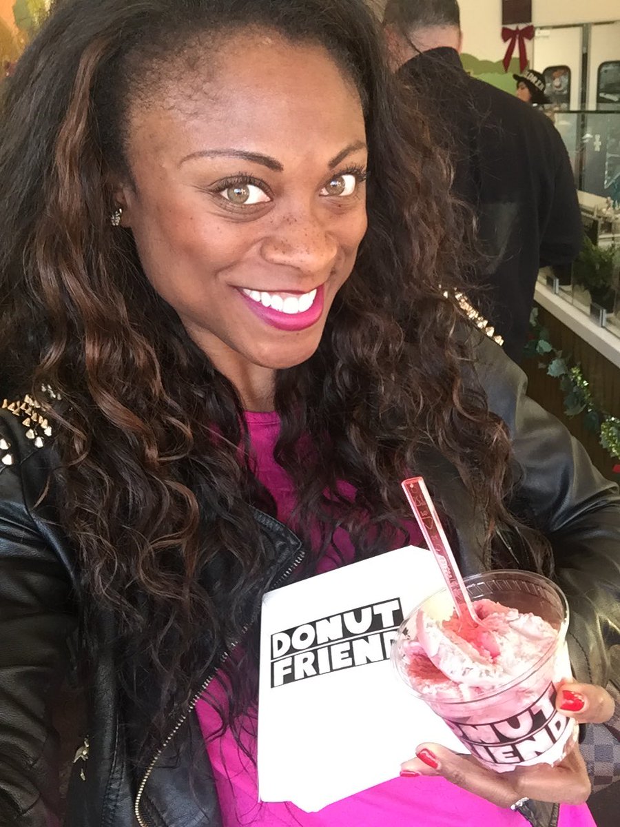 Had downtime between the  panel at <a href="/FunnyWomenFest/">Funny Women Fest</a> &amp; the screening tonight, so I had to hit <a href="/DonutFriend/">Donut Friend</a> for a treat