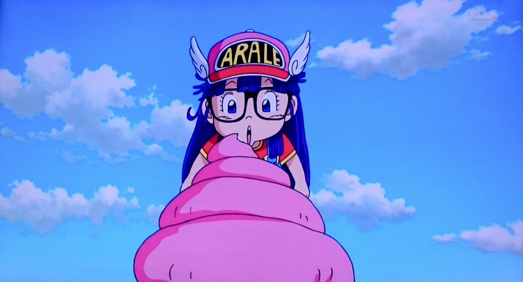 🎵ツンツクツン笑 #ドラゴンボール超 #悟空 #アラレちゃん #アラレ