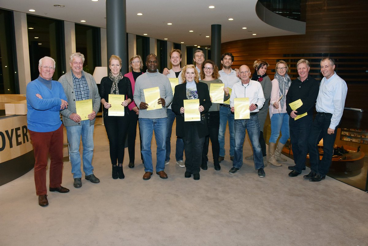 11 inwoners van Lansingerland hebben de Leefbaar 3B cursus "gemeentepolitiek" deze week afgerond