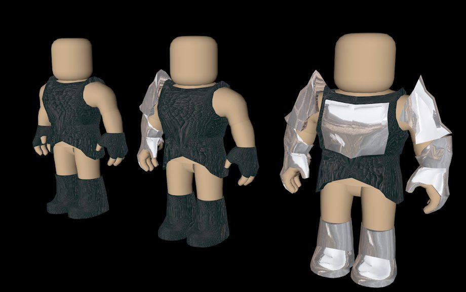 NitenityStudios's tweet photo. Preview of the armour that is going to be used in our upcomming RPG! #RBXDev #ROBLOX https://t.co/IQSrKTFG6l