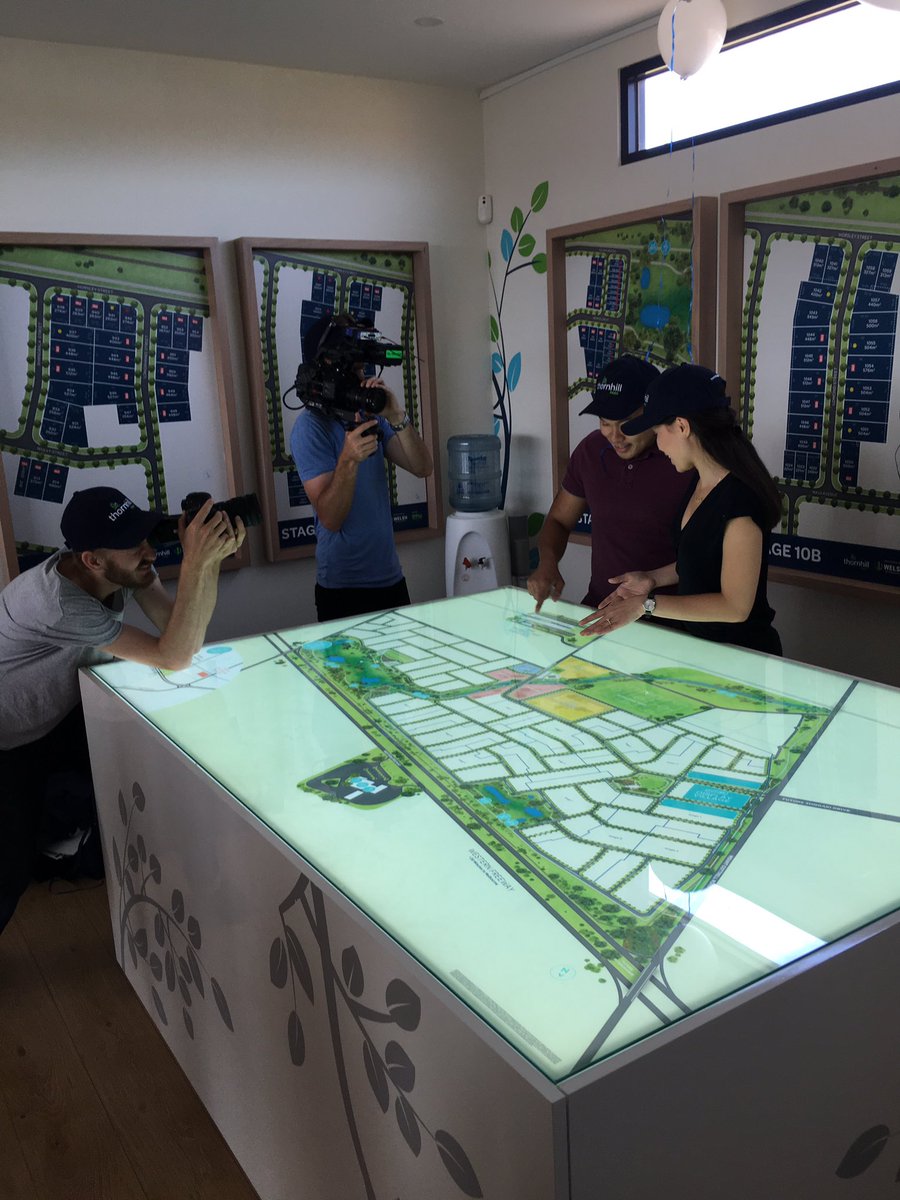 Thornhill_Park's tweet photo. Lucky 500 purchasers this week getting some photos for our website story. https://t.co/EYCxsiArhm