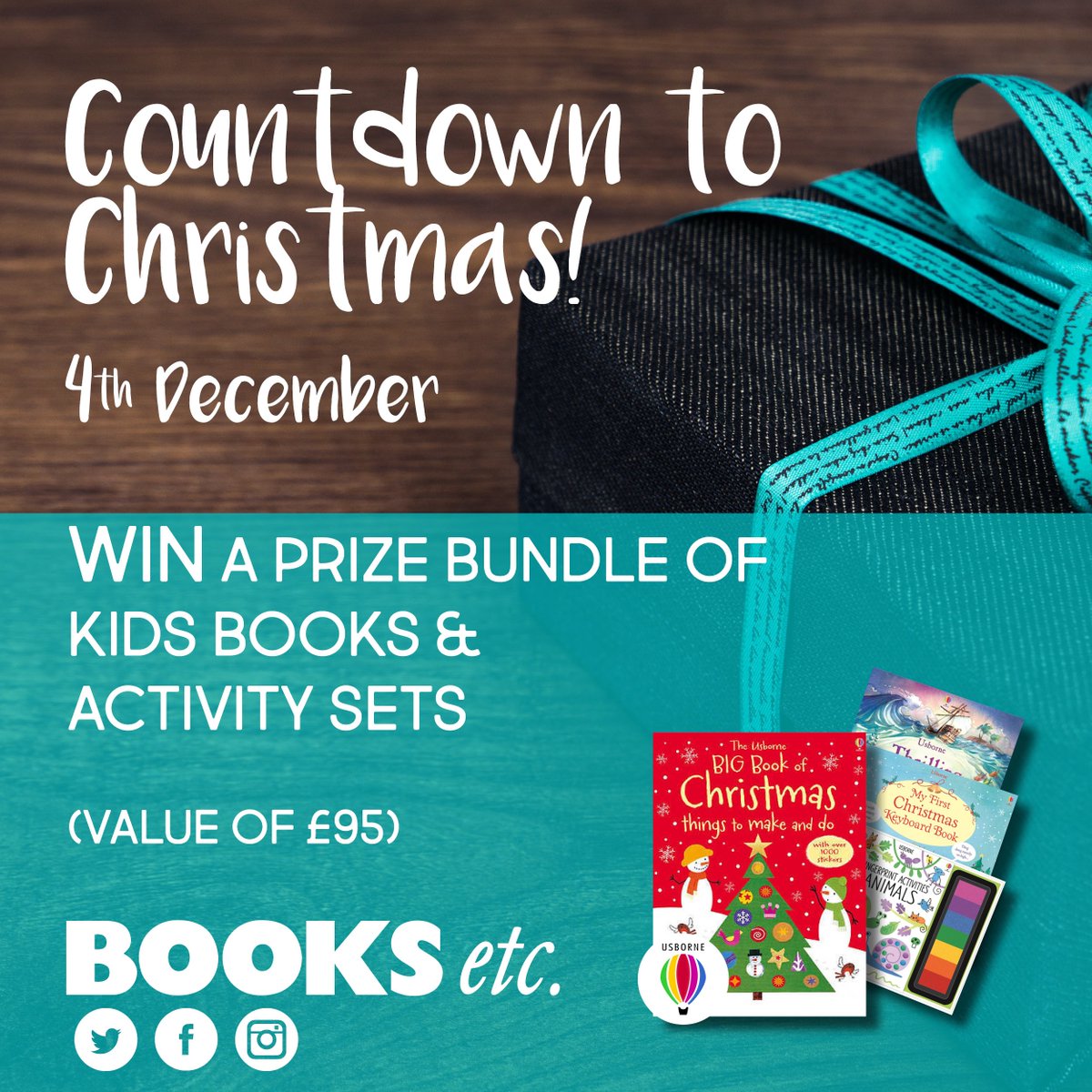 BOOKSetc_online's tweet photo. RT &amp; FOLLOW us in our #Christmascountdown #giveaway #win this great bundle of #books and activity sets https://t.co/4mB7ORHYSE @Usborne https://t.co/WxkkxEmqIZ