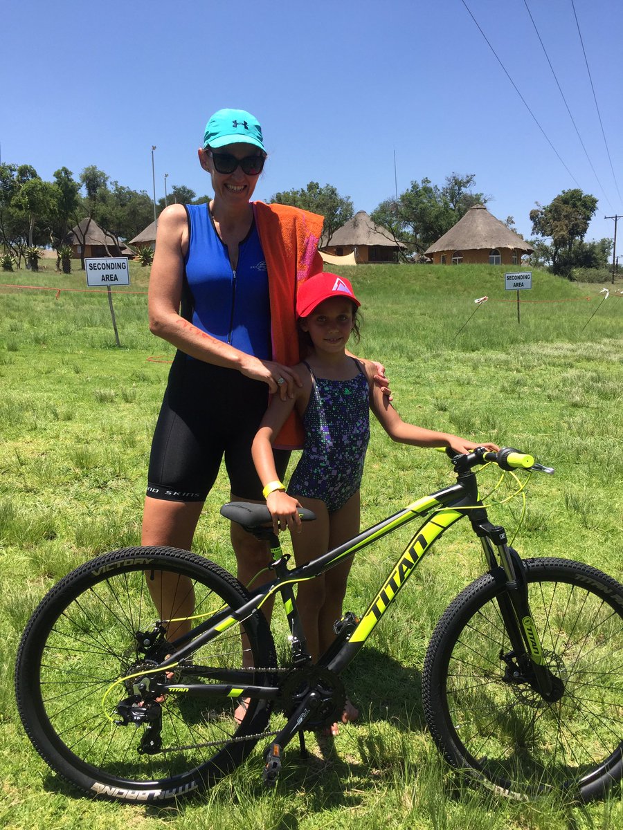 Winner of Titan Bike sponsored by <a href="/MeridaBikes/">Merida Bikes</a> Ruby Zeid