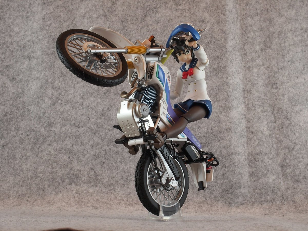 しま 次は何だろう A Twitter 普段からセロー225に乗ってる私が待ちに待ったバイク模型がついに発売された セロー ザボーガー ばくおん
