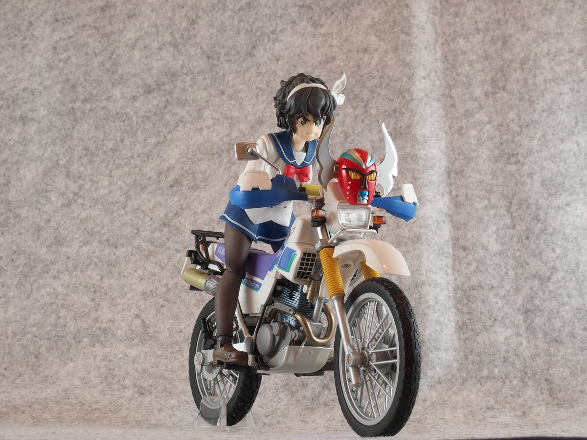 しま 次はwf22冬 A Twitter 普段からセロー225に乗ってる私が待ちに待ったバイク模型がついに発売された セロー ザボーガー ばくおん