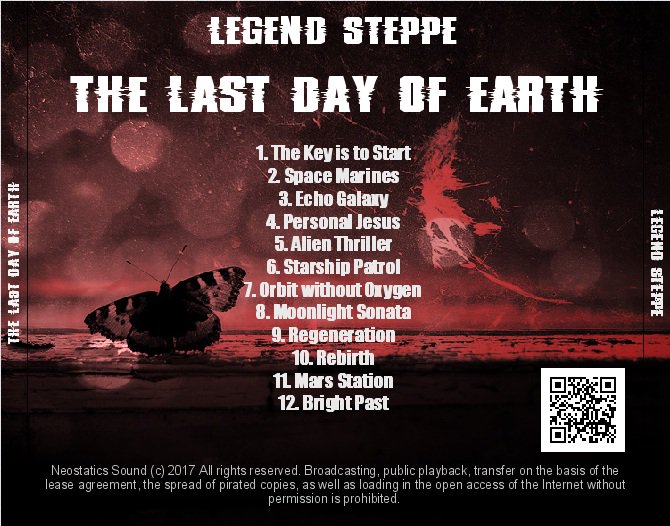 Legend_Steppe's tweet photo. New music album Legend Steppe - The Last Day of Earth coming in summer 2017! Buy Rhythm of the Soul on ITunes - https://t.co/NBL25bjOEX https://t.co/uMOet8Zgrr