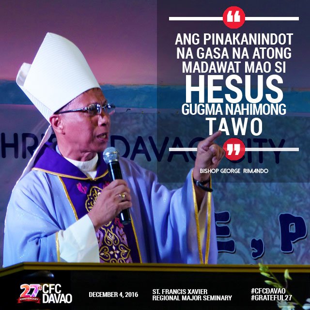 cfcdavaocity's tweet photo. This advent, we are reminded to live a simple, reflective, and repentant life; in preparation for the coming of Christ
#CFCDAVAO
#GRATEFUL27 https://t.co/cHMs5St5sr