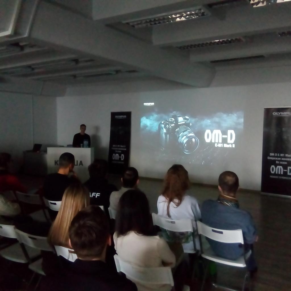 kryshaorg's tweet photo. Сейчас на #АнтиКРЫША презентация компании #OLYMPUS и мастер класс @ilya4  #проектКРЫША #Иваново #37ru #фото #photo https://t.co/zbEY7Nckx3