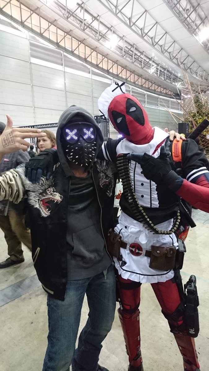 涼taro No Twitter 人生初のコスプレ ウォッチドッグス2 レンチ コミコンちょー楽しかった º º 東京コミコン