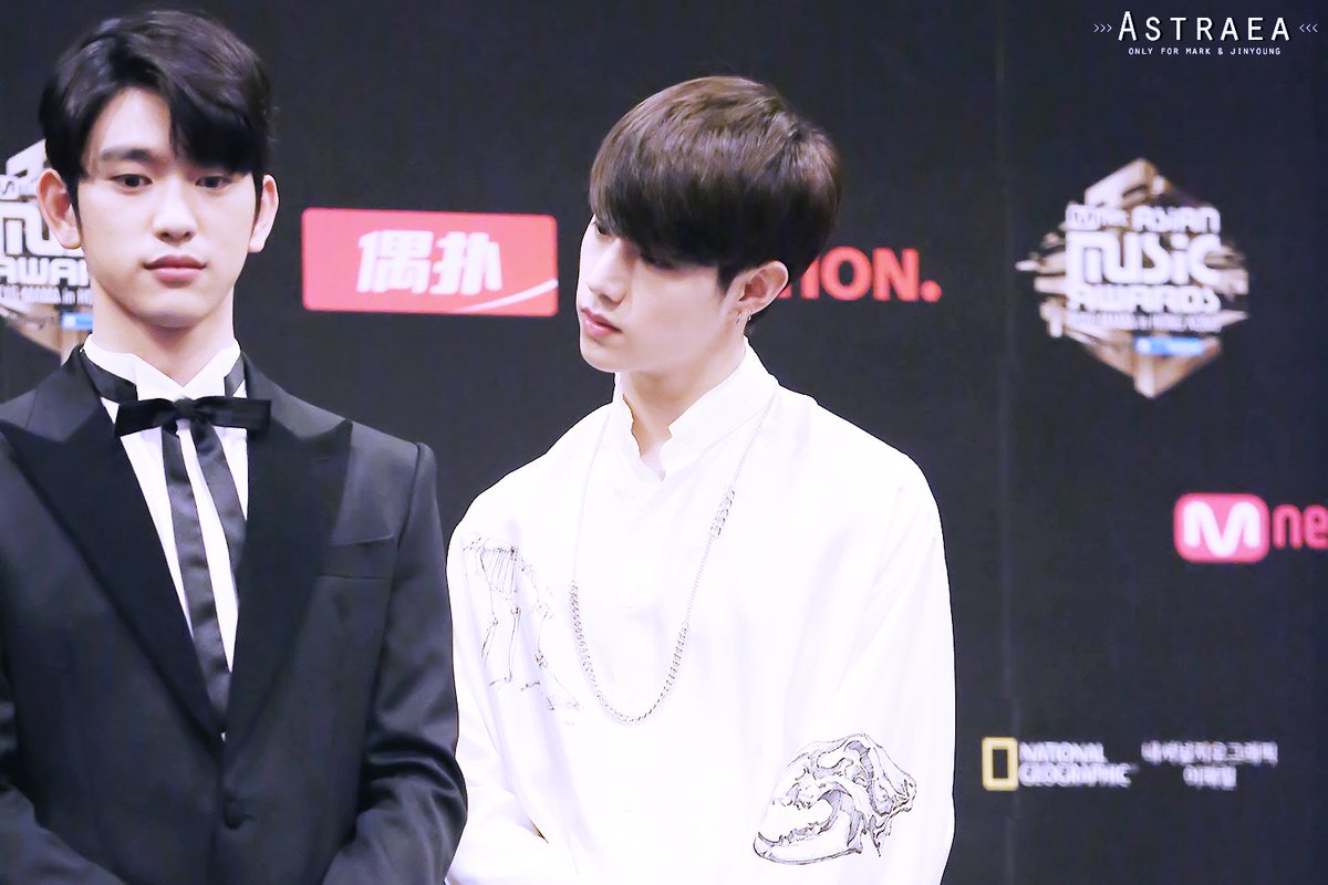 Astraea_MarkJin's tweet photo. [HQ]20161202 MAMA 2016 웰컴미팅
#진영 #박진영 #마크 #Mark https://t.co/wosMyvqh3t