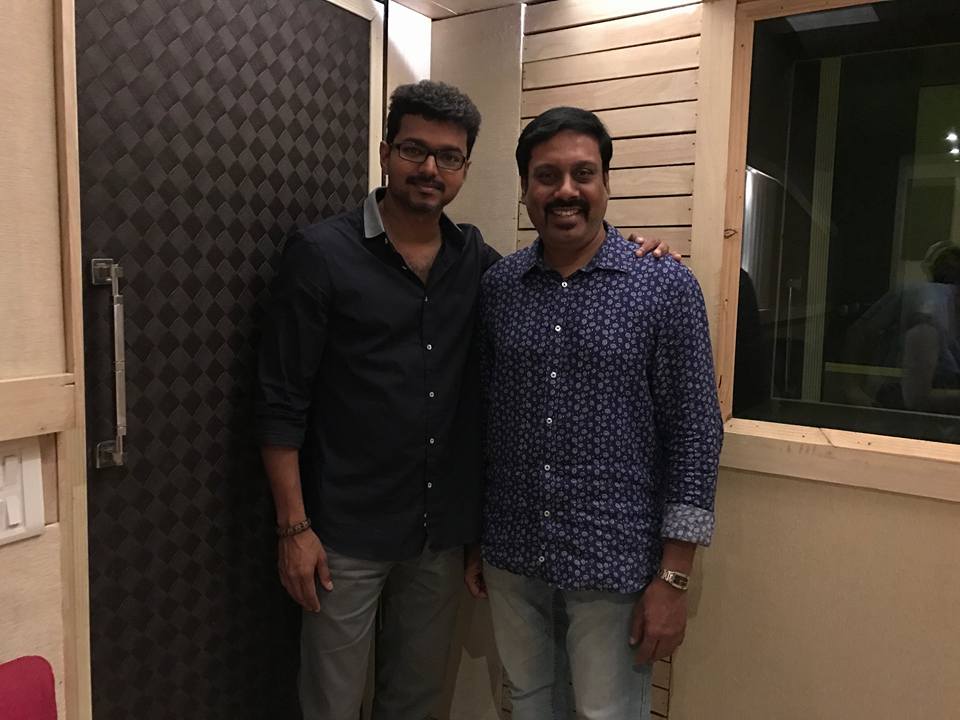 PeppyCinema's tweet photo. Congrats #Vijay on 24 years in the industry Pure magic when #Singerananthu and #Vijay came together for 2 explosive songs.
#Bairava https://t.co/lJgzbVf6dB