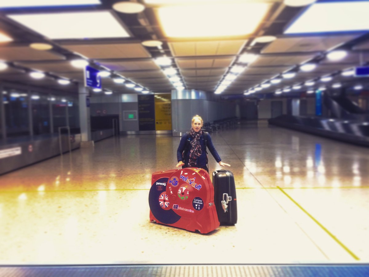 CorinneAbraham's tweet photo. Home! 🏡 over 3mo &amp;14flights @BikeBoxOnline protected my @Storck_Bicycle 🚲 GVA-LHR-ICN-GMP-CJU-GMP-ICN-IAH-MIA-DFW-CZM-ATL-CDG-VIE-GVA 💪👌 https://t.co/jr2gLycdVy