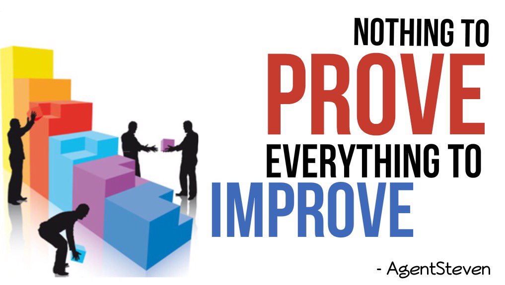 SanatThakkar's tweet photo. Nothing to prove
everything to #Improve
#quotesoftheday #AgentSteven ✍️️ https://t.co/WbxUNVJnxK