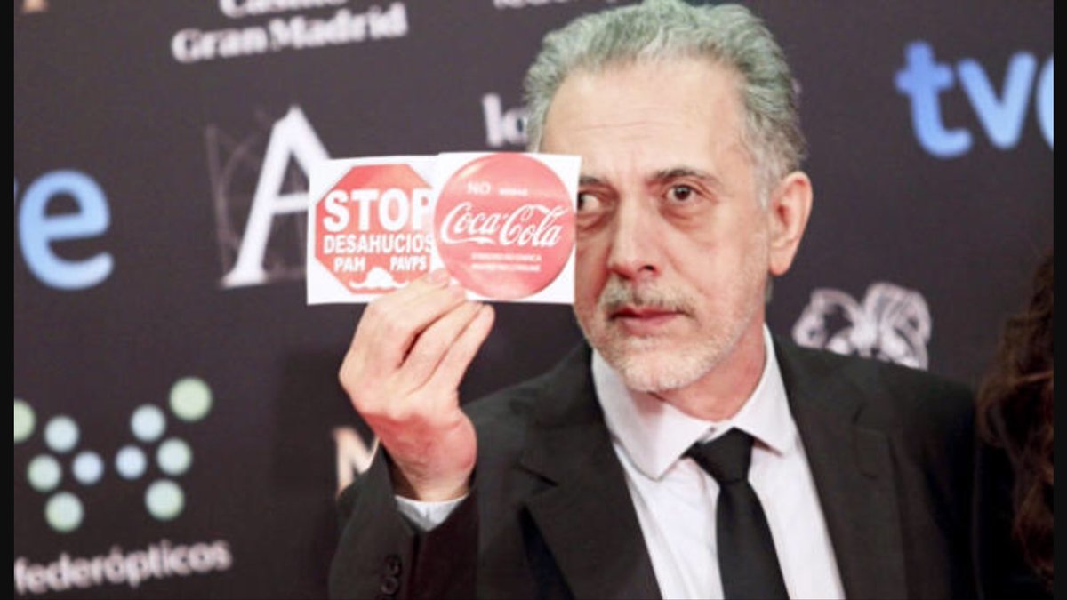 MarcosdeQuinto's tweet image. Apoyar y publicitar el boycott a Coca-Cola es cool, pero que a uno le 'boycottéen' su película ya no lo es tanto ¿verdad?

Yo iré a verla...