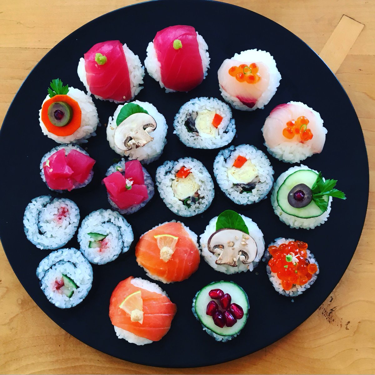 Holiday gift ideas? Learn how to make easy sushi at home and good luck foods. visit cooktellsastory.com luckypeach.com/guides/make-ea…