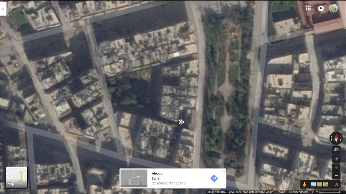 aldin_aba's tweet image. If all reports of #SyrianArmy advances in #Aleppo today are true than apartment complex where @AlabedBana lives is taken.