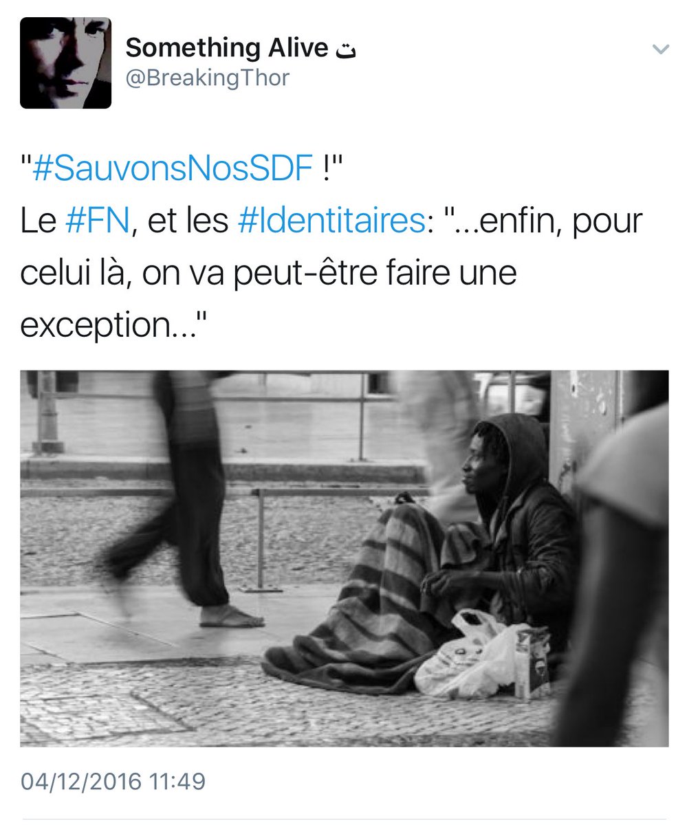 MrJumper02's tweet photo. À vomir vous Les gens de Gauche #BreakingThor
Le patriote ne fait pas de différence Guadeloupe Mayotte Guyane etc sont à nous #SauvonsNosSDF https://t.co/OQKbkal3uI