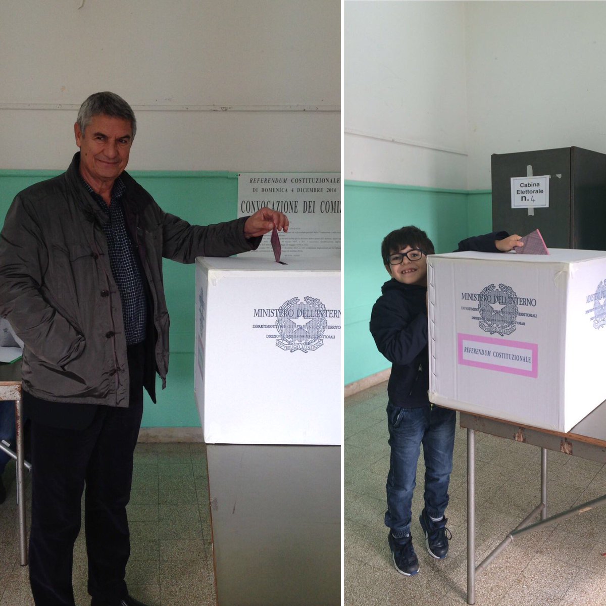 e_abaterusso's tweet photo. Noi la nostra parte l'abbiamo fatta, fatela anche voi!

#referendumcostituzionale #scelgono #iovotono #4dicembre https://t.co/5FbqVrOm1u