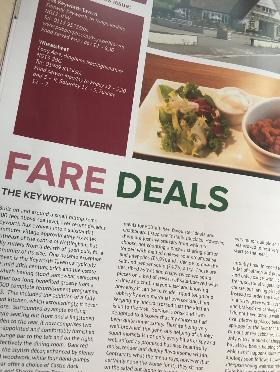 The Keyworth Tavern tweet media