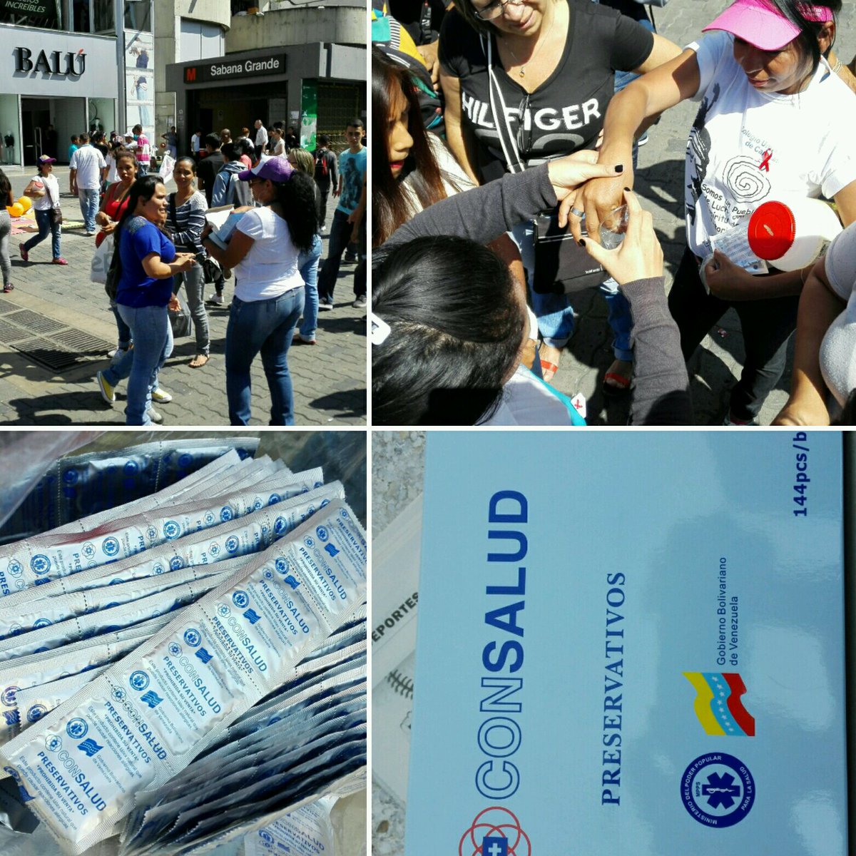 ViceHospitales's tweet photo. #AHORA| @MPPSalud_Vzla en Jornada d Prevención por la vida. #ConcienciaYPrevención @luisanamelo @wjbaez #PragramaVIH https://t.co/6vMxLyxlTA