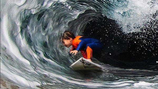 Surfer tweet picture