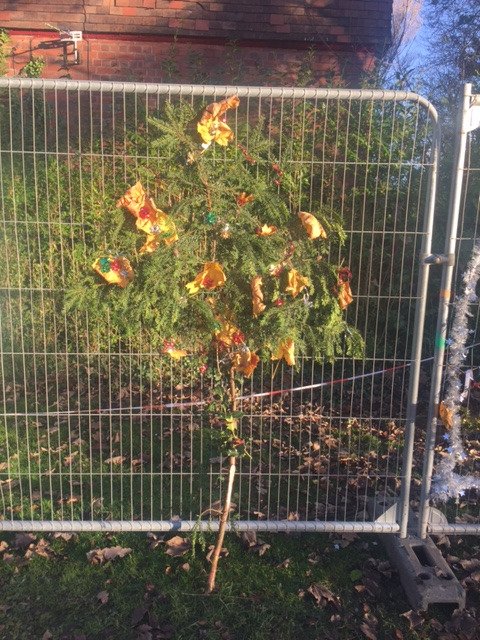 backhouseyork's tweet photo. Christmas leaves from the very young friends of @WestBankPark for @backhouseyork Thankyou https://t.co/Uku7AEFOz4
