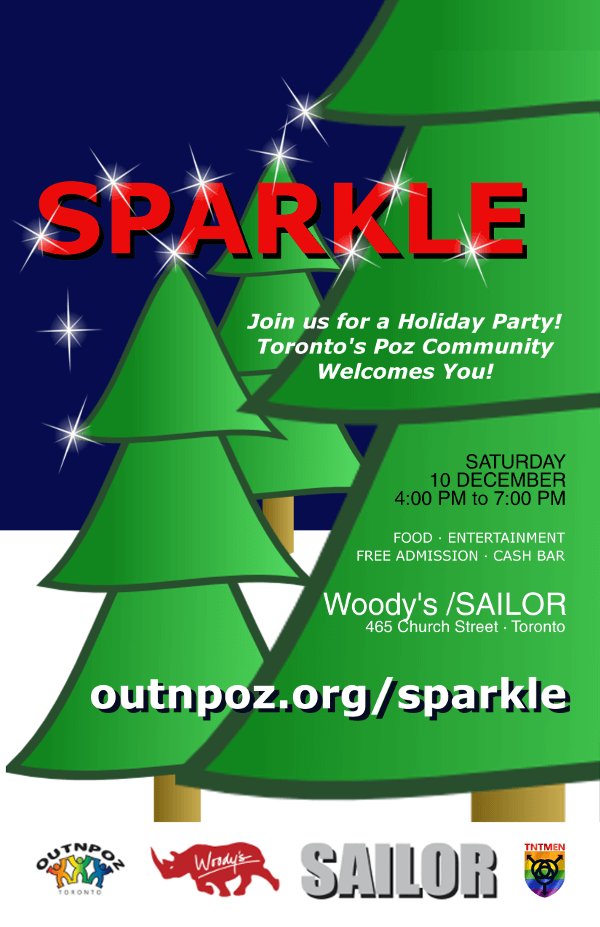 OutNPoz's tweet photo. @ACToronto @ACAStoronto @TPWA FREE tickets to SPARKLE, Toronto's most fabulous &amp; festive party in the Village! https://t.co/4dAt7D3syy https://t.co/JyvCViMQc3
