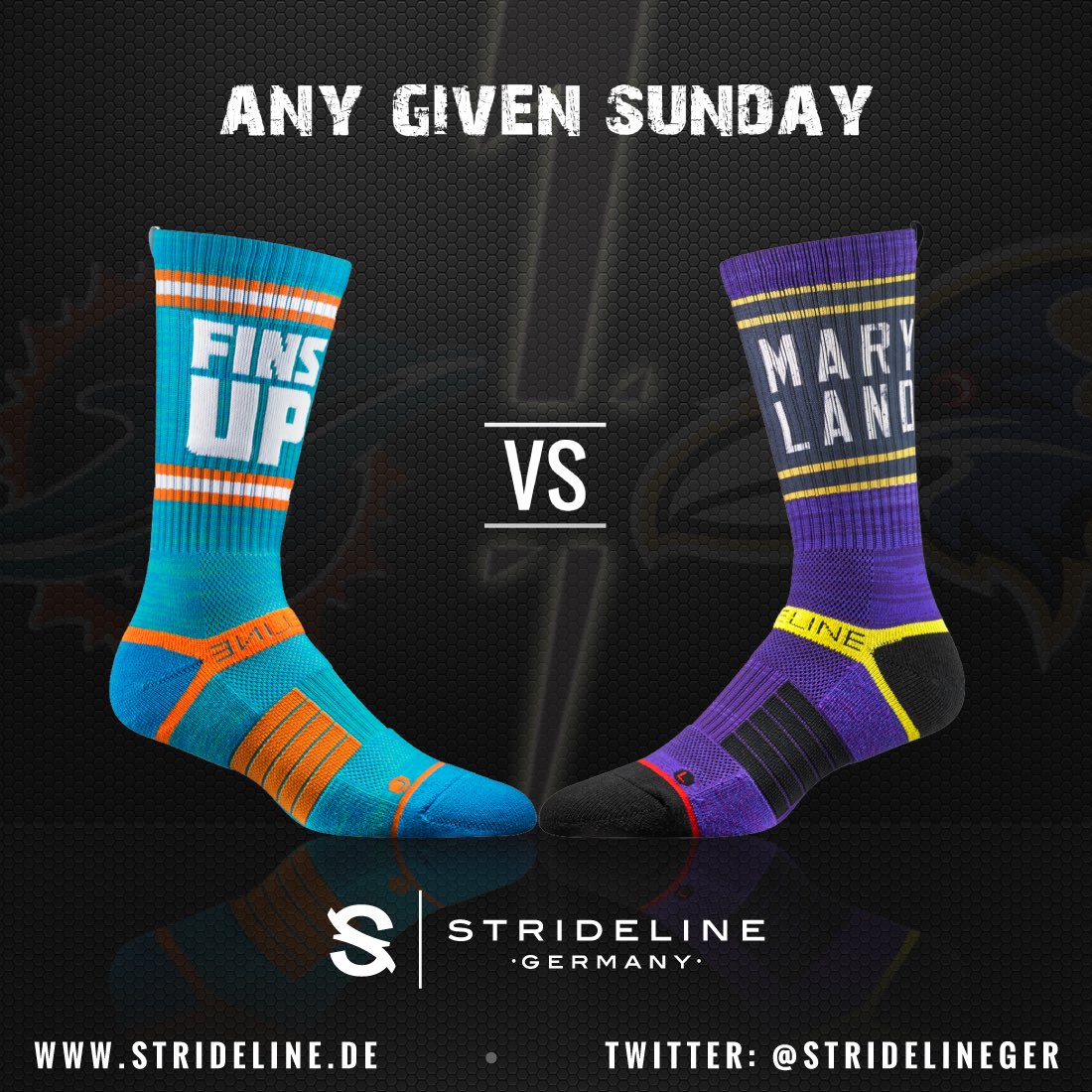 StridelineGer's tweet photo. ANY GIVEN SUNDAY - #FinsUp vs #RavensFlock - Welches Team unterstützt Ihr?
#ranNFLsüchtig | #MIAvsBAL | @RomanMotzkus | #StridelineGer https://t.co/PI27EqOI57