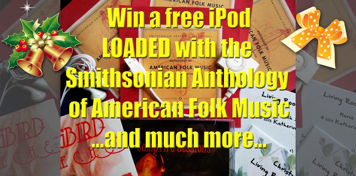 KatherineCHE's tweet photo. Win free iPod LOADED w/SmithsonianAnthology of FolkMusic. 
1. Like&amp;RT
2. Register @ https://t.co/HLIN2jz9K5 #freestuff #freeipod #giveaway https://t.co/hjWmTv0Vxh