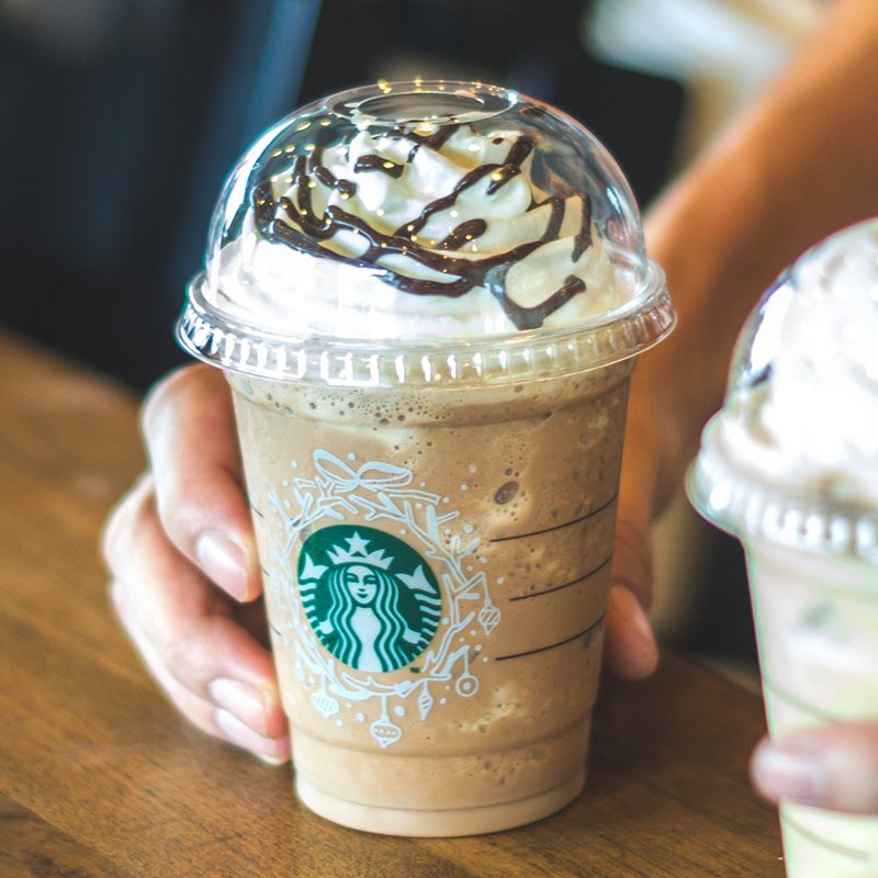 Who loves a nice cold Peppermint Mocha Frappuccino? 