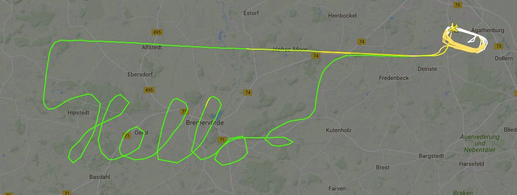 flightradar24's tweet photo. "Hello", an aircraft and a flower. What do you think will be the next drawing of #DEFHN ?
https://t.co/RLuVvnzN1H https://t.co/PyvMjSDvKP